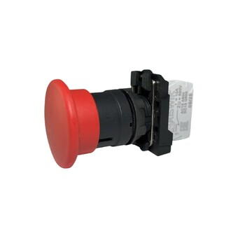 Кнопка "Грибок" без фиксации КМЕ 5101м, IP40, красная (1Н3) УХЛ3, AB-HB-0AI-0212 - Электротехнические изделия