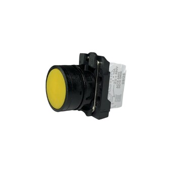 Кнопка без фиксации КМЕ 4701м, IP66, желтая (1Н3) УХЛ3, AB-DB-6AI-0412 - Электротехнические изделия