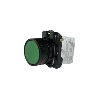 Кнопка без фиксации КМЕ 4621м, IP65, зеленая (2НО+1Н3) УХЛ2, AB-DB-5AI-0332 - Электротехнические изделия