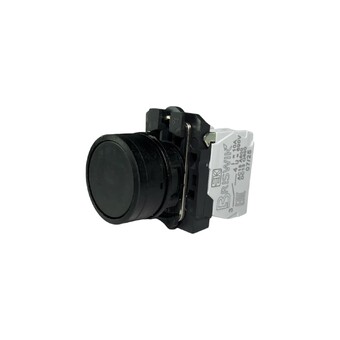 Кнопка без фиксации КМЕ 4120м, IP40, черная (2НО) УХЛ3, AB-DB-0AI-0122 - Электротехнические изделия