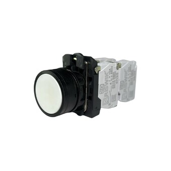 Кнопка без фиксации КМЕ 4122м, IP40, белая (2НО+2Н3) УХЛ3, AB-DB-0AI-0843 - Электротехнические изделия