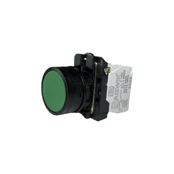 Кнопка без фиксации КМЕ 4102м, IP40, зеленая (2Н3) УХЛ3, AB-DB-0AI-0323 - Электротехнические изделия