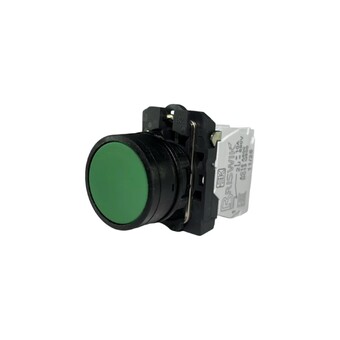 Кнопка без фиксации КМЕ 4103м, IP40, зеленая (3Н3) УХЛ3, AB-DB-0AI-0334 - Электротехнические изделия