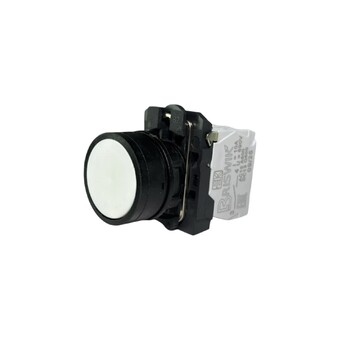 Кнопка без фиксации КМЕ 4612м, IP65, белая (1НО+2Н3) УХЛ2, AB-DB-5AI-0833 - Электротехнические изделия