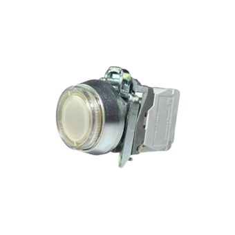 Кнопка без фиксации КЕ 171/3м-ЛС, с подсветкой 220V, IP66, белая (2Н3) УХЛ2, AT-EB-6Ai-7823 - Электротехнические изделия