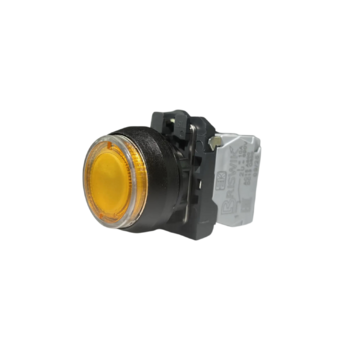 Кнопка без фиксации КЕ 171/3м-Л, с подсветкой 220V, IP66, желтая (2Н3) УХЛ2, AZ-EB-6Ai-7423 - Электротехнические изделия