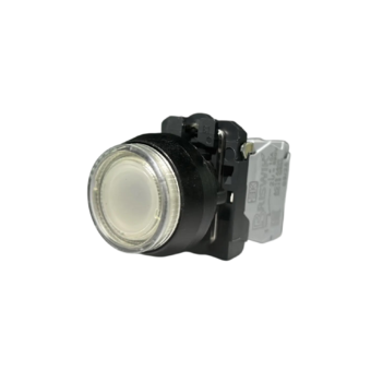 Кнопка без фиксации КЕ 171/5м-Л, с подсветкой 24V, IP66, белая (1Н3) УХЛ2, AZ-EB-6Ai-3812 - Электротехнические изделия