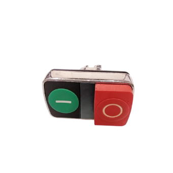 Головка двойной кнопки КМЕ 97С, IP66, красная-зеленая, ZB4BL7340.66.BR - Электротехнические изделия