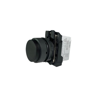 Кнопка выступающая без фиксации КМЕ 7101м, IP40, черная (1Н3) УХЛ3, AB-DC-0AI-0112 - Электротехнические изделия