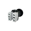 Кнопка "Грибок" без фиксацией КМЕ 5611м, IP65, черная (1НО+1Н3) УХЛ2, AB-HB-5AI-0121 - Электротехнические изделия
