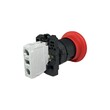 Кнопка "Грибок" без фиксации КМЕ 5101м, IP40, красная (1Н3) УХЛ3, AB-HB-0AI-0212 - Электротехнические изделия
