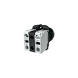 Кнопка без фиксации КМЕ 4720м-Л, с подсветкой 24V, IP66, зеленая (2НО) УХЛ2, AB-EB-6AI-3322 - Электротехнические изделия