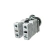 Кнопка без фиксации КМЕ 4622м-ЛС, с подсветкой 220V, IP65, белая (2НО+2Н3) УХЛ2, AB-EB-5AI-7843 - Электротехнические изделия