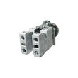 Кнопка без фиксации КМЕ 4622м-ЛС, с подсветкой 220V, IP65, красная (2НО+2Н3) УХЛ2, AB-EB-5AI-7243 - Электротехнические изделия