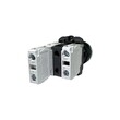 Кнопка без фиксации КМЕ 4712м-Л, с подсветкой 24V, IP66, зеленая (1НО+2Н3) УХЛ2, AB-EB-6AI-3333 - Электротехнические изделия