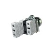 Кнопка без фиксации КМЕ 4630м-ЛС, с подсветкой 220V, IP65, белая (3НО) УХЛ2, AB-EB-5AI-7831 - Электротехнические изделия