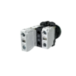 Кнопка без фиксации КМЕ 4103м-Л, с подсветкой 24V, IP40, зеленая (3Н3) УХЛ2, AB-EB-0AI-3334 - Электротехнические изделия