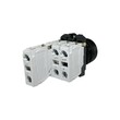 Кнопка без фиксации КМЕ 4713м, IP66, зеленая (1НО+3Н3) УХЛ3, AB-DB-6AI-0344 - Электротехнические изделия