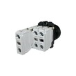 Кнопка без фиксации КМЕ 4613м, IP65, белая (1НО+3Н3) УХЛ2, AB-DB-5AI-0844 - Электротехнические изделия