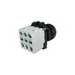 Кнопка выступающая без фиксации КМЕ 7703м, IP66, красная (3Н3) УХЛ3, AB-DC-6AI-0234 - Электротехнические изделия