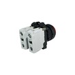Кнопка выступающая без фиксации КМЕ 7120м, IP40, красная (2НО) УХЛ3, AB-DC-0AI-0222 - Электротехнические изделия