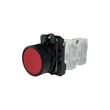 Кнопка без фиксации КМЕ 4113м, IP40, красная (1НО+3Н3) УХЛ3, AB-DB-0AI-0244 - Электротехнические изделия