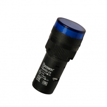 Моноблочная арматура АД(AD)-16, 110-220V AC/DC, IP65, синий, 16AC/DC220V-B.BR - Электротехнические изделия