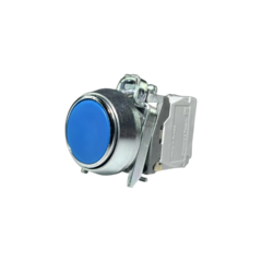Кнопка без фиксации КЕ 011/2м-С, IP40, синяя (1НО+1Н3) УХЛ3, AT-DB-0AI-0521 - Электротехнические изделия