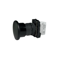 Кнопка "Грибок" без фиксацией КМЕ 5110м, IP40, черная (1НО) УХЛ3, AB-HB-0AI-0111 - Электротехнические изделия
