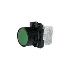 Кнопка без фиксации КМЕ 4111м, IP40, зеленая (1НО+1Н3) УХЛ3, AB-DB-0AI-0321 - Электротехнические изделия