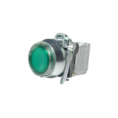 Кнопка без фиксации КЕ 171/2м-ЛС, с подсветкой 220V, IP66, зеленая (1НО+1Н3) УХЛ2, AT-EB-6Ai-732 - Электротехнические изделия