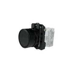 Кнопка без фиксации КМЕ 4120м, IP40, черная (2НО) УХЛ3, AB-DB-0AI-0122 - Электротехнические изделия