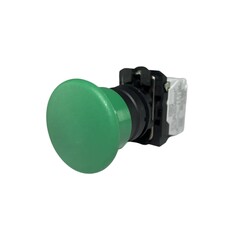 Кнопка "Грибок" без фиксацией КМЕ 5620м, IP65, зеленая (2НО) УХЛ3, AB-HB-5AI-3122 - Электротехнические изделия