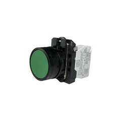Кнопка без фиксации КМЕ 4720м, IP66, зеленая (2НО) УХЛ3, AB-DB-6AI-0322 - Электротехнические изделия