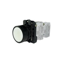 Кнопка без фиксации КМЕ 4722м, IP66, белая (2НО+2Н3) УХЛ3, AB-DB-6AI-0843 - Электротехнические изделия