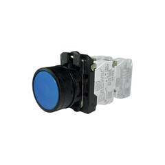 Кнопка без фиксации КМЕ 4722м, IP66, синяя (2НО+2Н3) УХЛ3, AB-DB-6AI-0543 - Электротехнические изделия