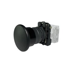 Кнопка "Грибок" без фиксацией КМЕ 5630м, IP65, черная (3НО) УХЛ3, AB-HB-5AI-0131 - Электротехнические изделия