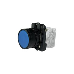Кнопка без фиксации КМЕ 4121м, IP40, синяя (2НО+1Н3) УХЛ3, AB-DB-0AI-0532 - Электротехнические изделия