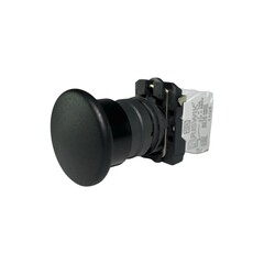 Кнопка "Грибок" без фиксацией КМЕ 5603м, IP65, черная (3Н3) УХЛ3, AB-HB-5AI-0134 - Электротехнические изделия