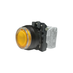 Кнопка без фиксации КЕ 171/2м-Л, с подсветкой 220V, IP66, желтая (1НО+1Н3) УХЛ2, AZ-EB-6Ai-7421 - Электротехнические изделия