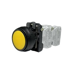 Кнопка без фиксации КЕ 012/6м, IP40, желтая (3НО) УХЛ3, AZ-DB-0AI-0431 - Электротехнические изделия