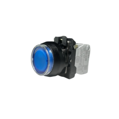 Кнопка без фиксации КЕ 171/3м-Л, с подсветкой 220V, IP66, синяя (2Н3) УХЛ2, AZ-EB-6Ai-7523 - Электротехнические изделия