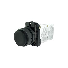 Кнопка выступающая без фиксации КМЕ 7131м, IP40, черная (3НО+1Н3) УХЛ3, AB-DC-0AI-0142 - Электротехнические изделия