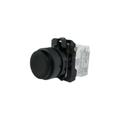 Кнопка выступающая без фиксации КМЕ 7121м, IP40, черная (2НО+1Н3) УХЛ3, AB-DC-0AI-0132 - Электротехнические изделия