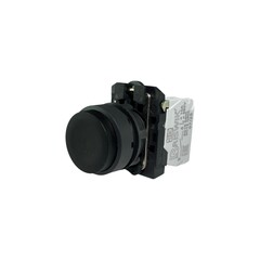Кнопка выступающая без фиксации КМЕ 7720м, IP66, черная (2НО) УХЛ3, AB-DC-6AI-0122 - Электротехнические изделия