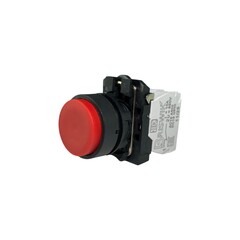 Кнопка выступающая без фиксации КМЕ 7703м, IP66, красная (3Н3) УХЛ3, AB-DC-6AI-0234 - Электротехнические изделия