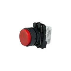 Кнопка выступающая без фиксации КМЕ 7610м, IP65, красная (1НО) УХЛ3, AB-DC-5AI-0211 - Электротехнические изделия