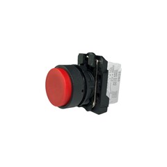 Кнопка выступающая без фиксации КМЕ 7601м, IP65, красная (1Н3) УХЛ3, AB-DC-5AI-0212 - Электротехнические изделия