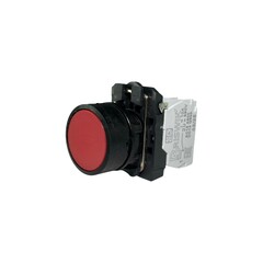 Кнопка без фиксации КМЕ 4511м, IP54, красная (1НО+1Н3) УХЛ2, AB-DB-4AI-0221 - Электротехнические изделия