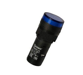 Моноблочная арматура АД(AD)-16, 12-24V AC/DC, IP65, синий, 16AC/DC24V-G.BR - Электротехнические изделия
